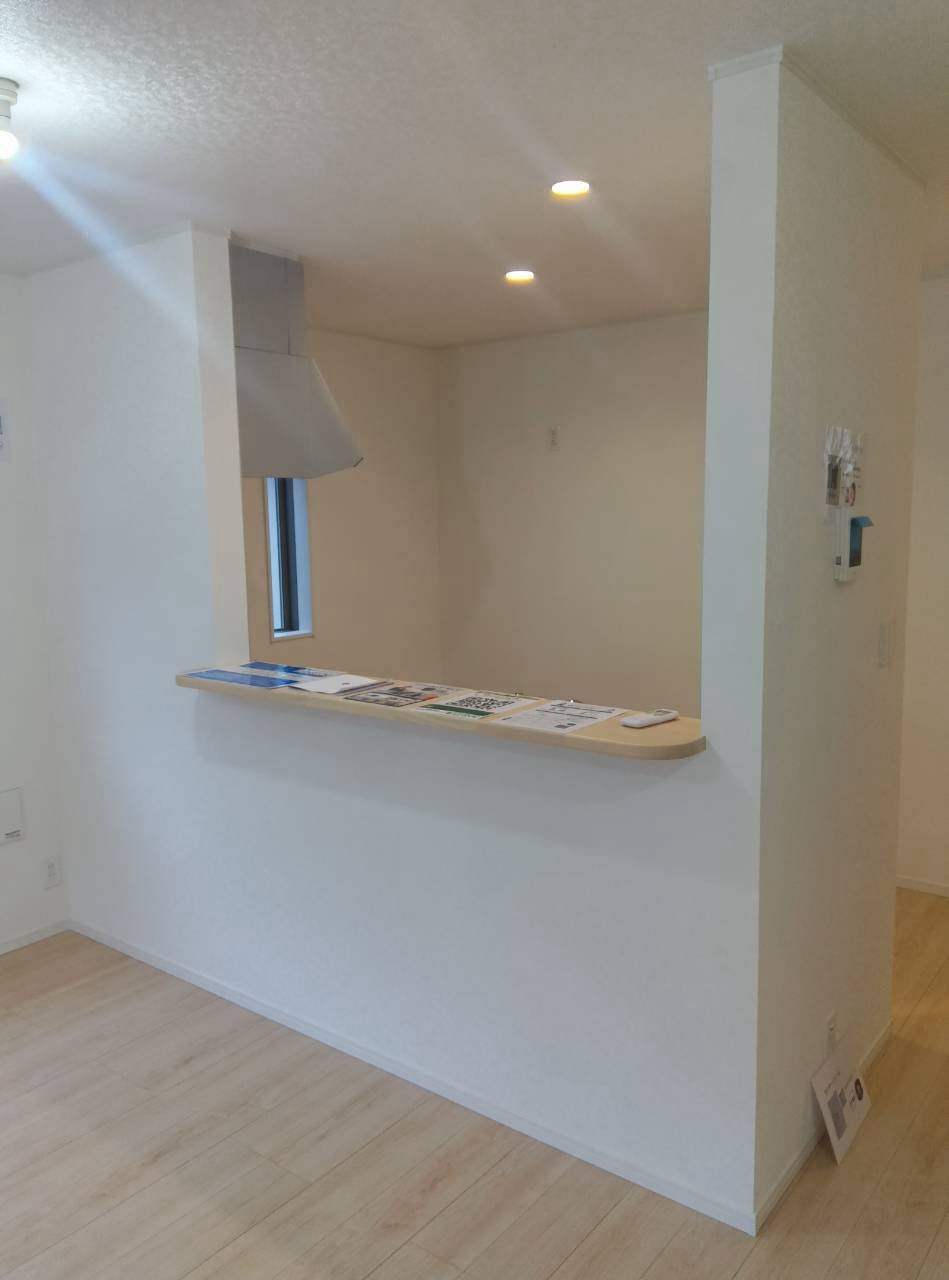 上温品4丁目新築戸建て キッチンカウンター