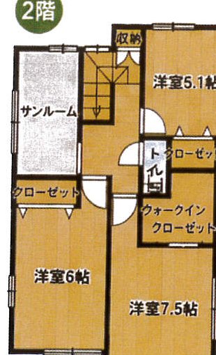 2階 間取り図