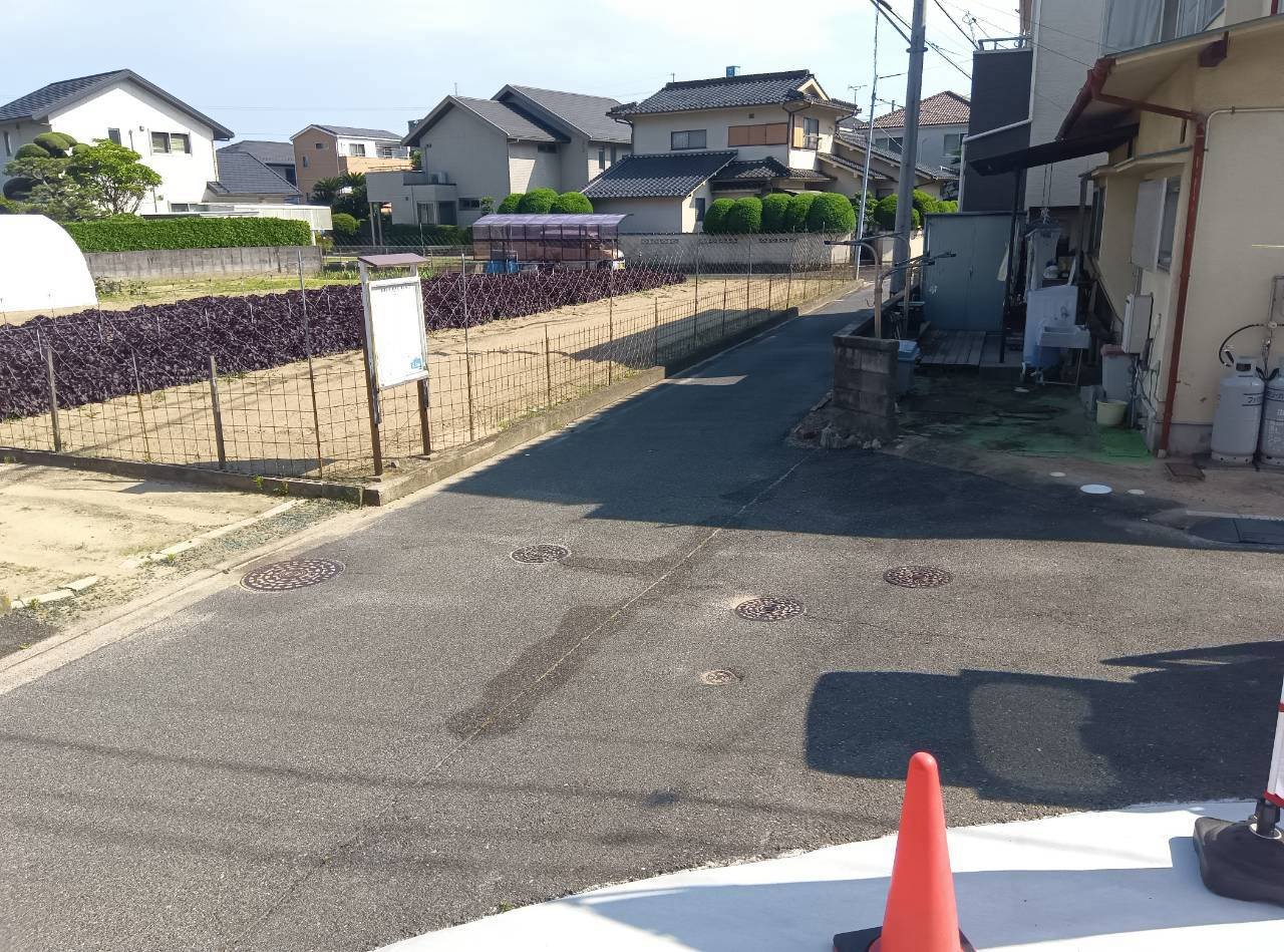 緑井7丁目新築戸建て 前面道路